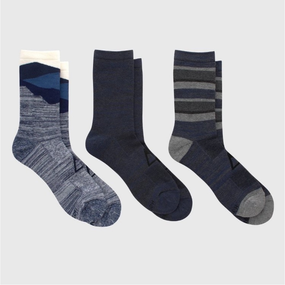 Cushion Crew Socks 3pk - Navy Blue
6-12 EXPLORER
